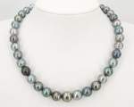 Tahitian Pearl<br>Necklace<br>10.0 - 12.3 mm